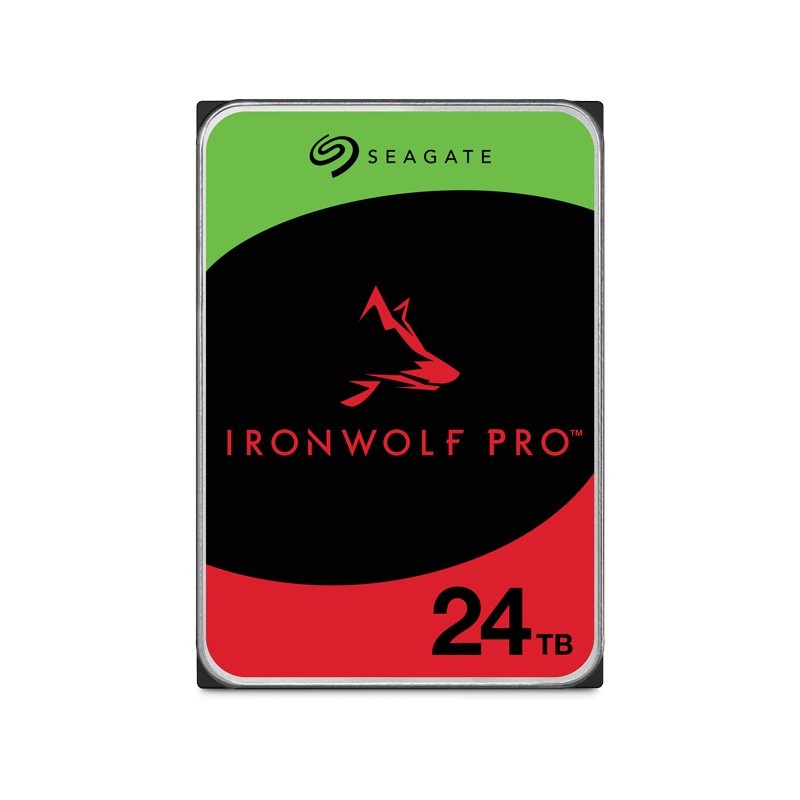 Seagate IronWolf Pro NAS HDD ST24000NT002 - 24 TB 3,5 Zoll SATA 6 Gbit/s CMR